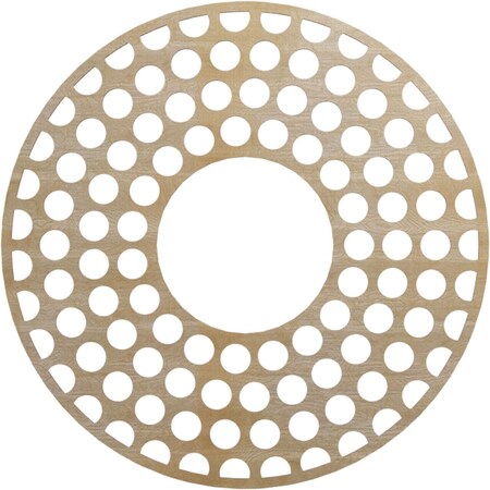 Ekena Millwork Fink Wood Fretwork Pierced Ceiling Medallion, Hickory, 38"OD x 13 3/4"ID x 3/8"T CMWP38X38X0375FFHI